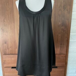 Eileen Fisher Silk Charmeuse Blouse - Size M